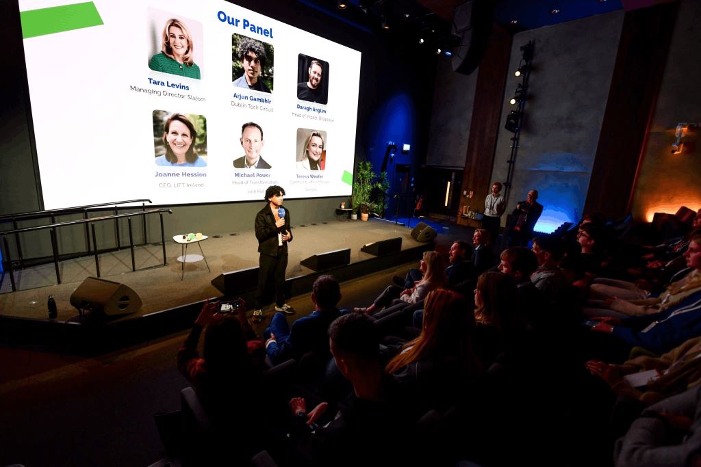Common Purpose x Google 2025 audience and panel screen
